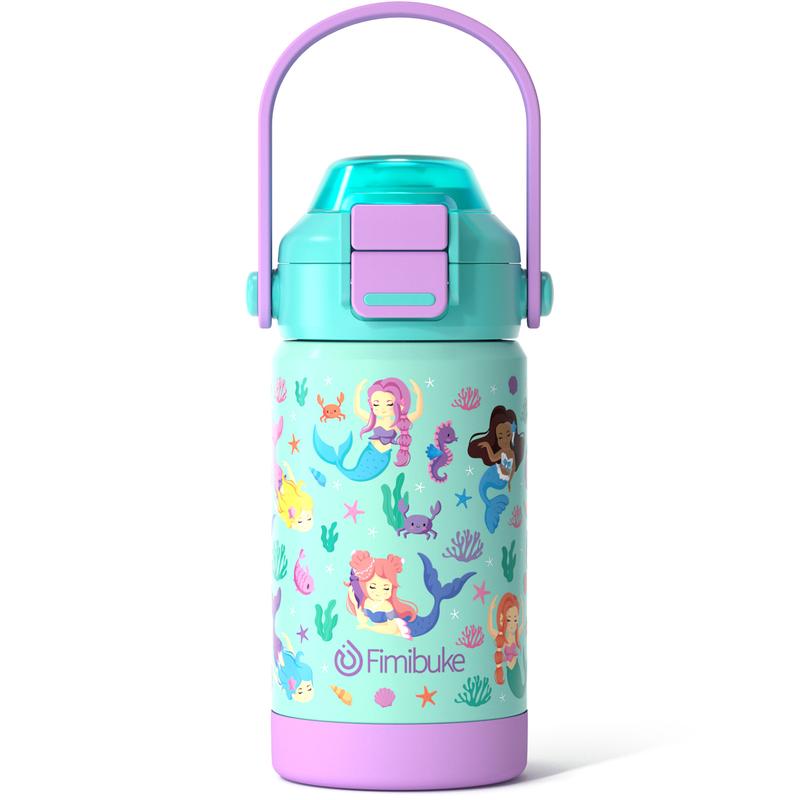 Fimibuke BPA-Free Water Bottle – 14/18oz Insulated Stainless Steel Tumbler